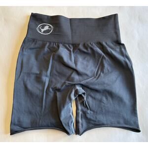 ABS2B Scrunch Booty Shorts - Gray SMALL